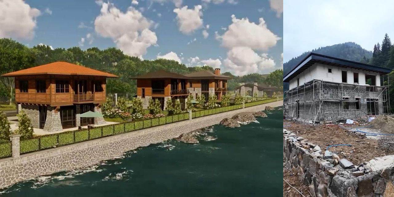 Çayeli Kırsal Turizmi Geliştirme Projesi: Uzundere Köyüne Tesis Yapılıyor