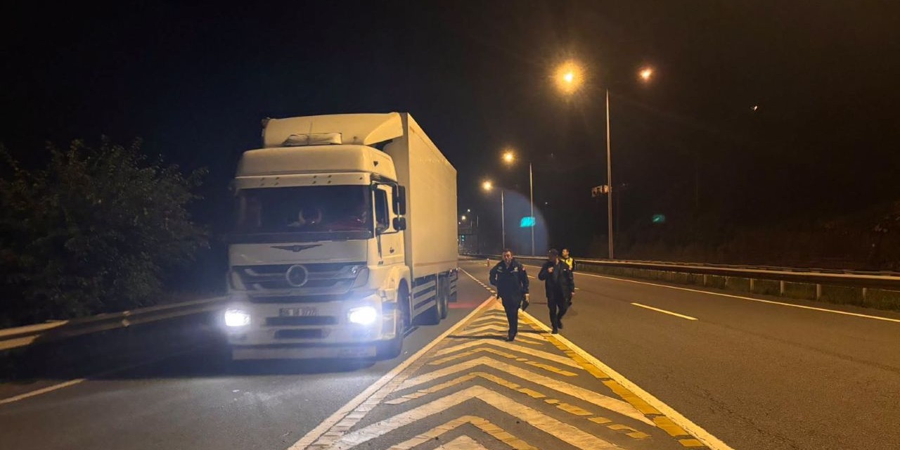 Trabzon’da Balık Taşıyan Araçlara Yol Kontrolü