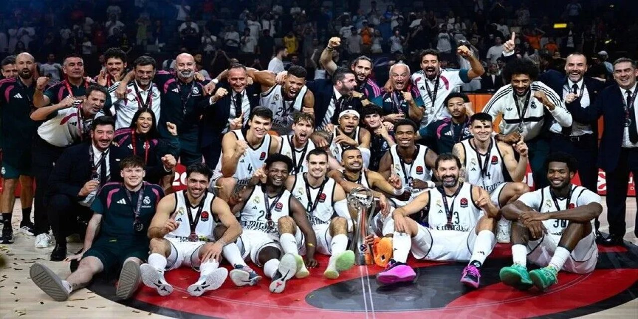 Basketbol Avrupa Ligi Süper Kupa finalinde Real Madrid, şampiyon oldu