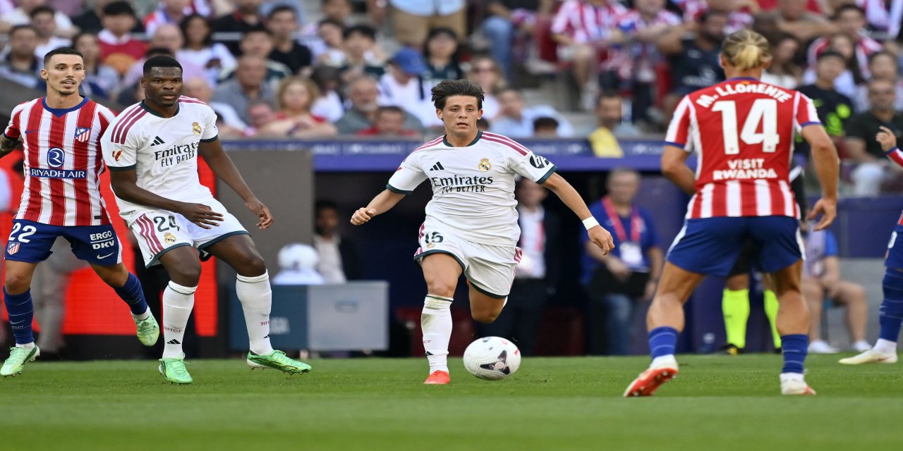 Real Madrid derbide Atletico Madrid'e 2-1 yenildi
