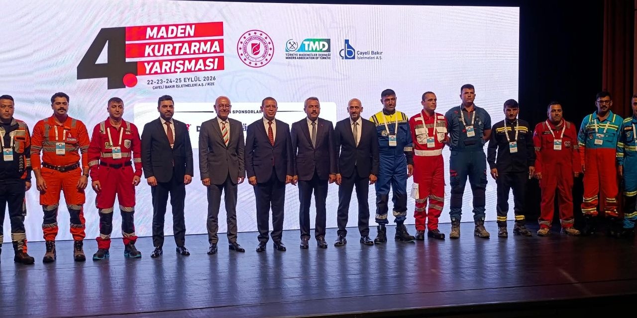 13 maden şirketinin ekibi Rize'de: Maden Kurtarma Yarışması Başladı