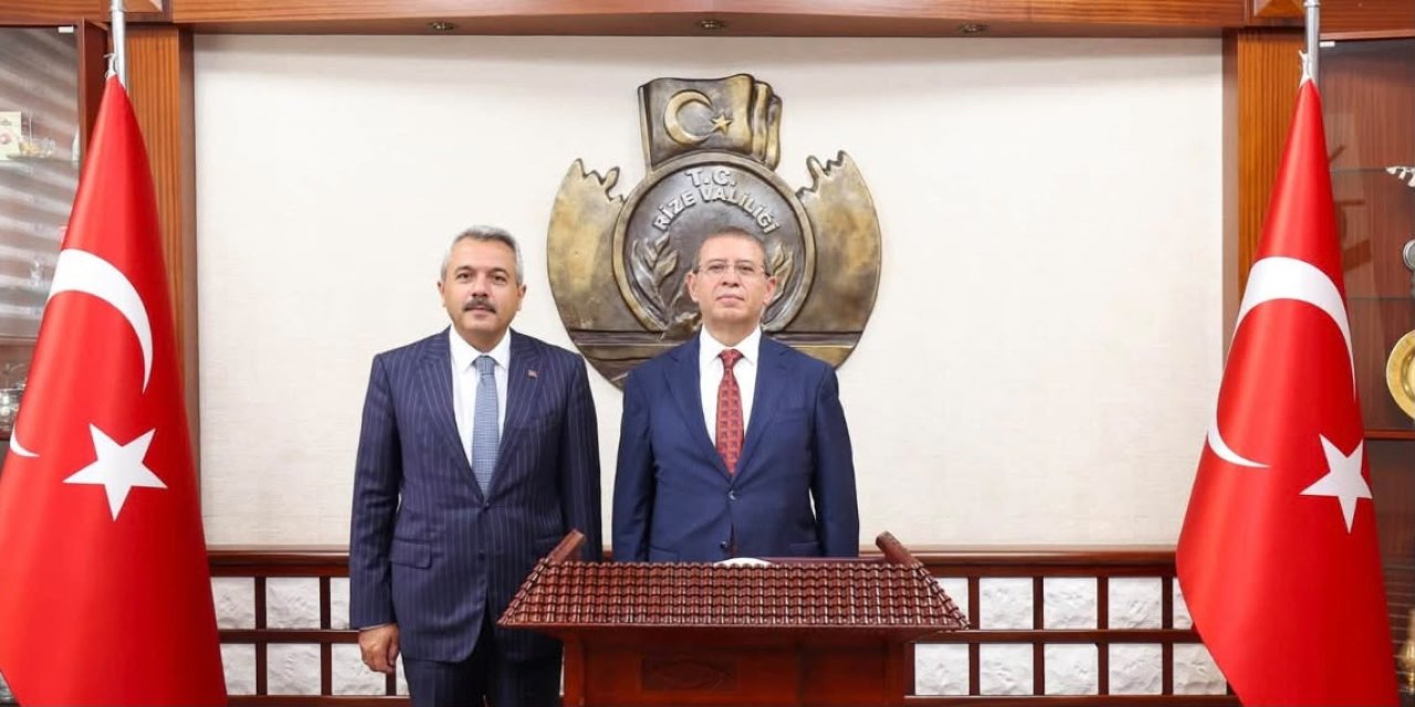 Enerji ve Tabii Kaynaklar Bakan Yardımcısı Tancan’dan Rize Valiliği’ne Ziyaret
