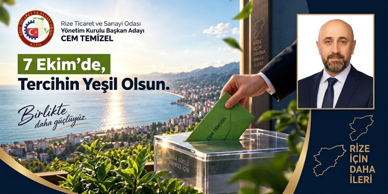Cem Temizel'den Sanayi Vurgusu: "Üretimi Doğru Planlayarak Rize’nin Ekonomik Geleceğini İnşa Edeceğiz"