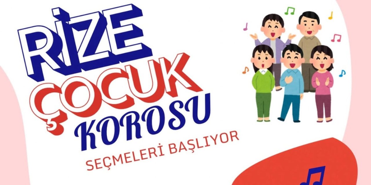 Rize'de Çocuk Korosu Kuruluyor
