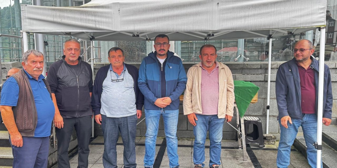TSYD Rize İl Temsilcisi ve Gazeteci Yazar Denizalp’in Acı Günü
