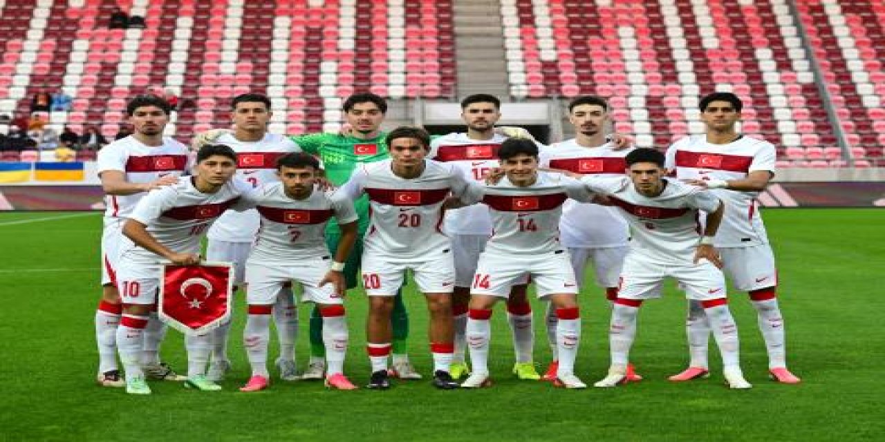 Ümit Millî Takımımız, Ukrayna ile 2-2 Berabere Kalarak Play-Off'u Garantiledi