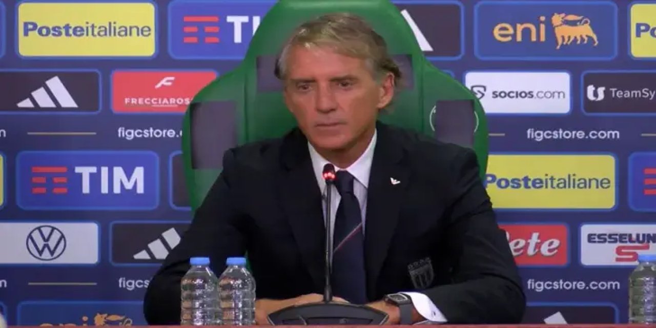 Roberto Mancini: Karşımızda iyi bir Türkiye vardı