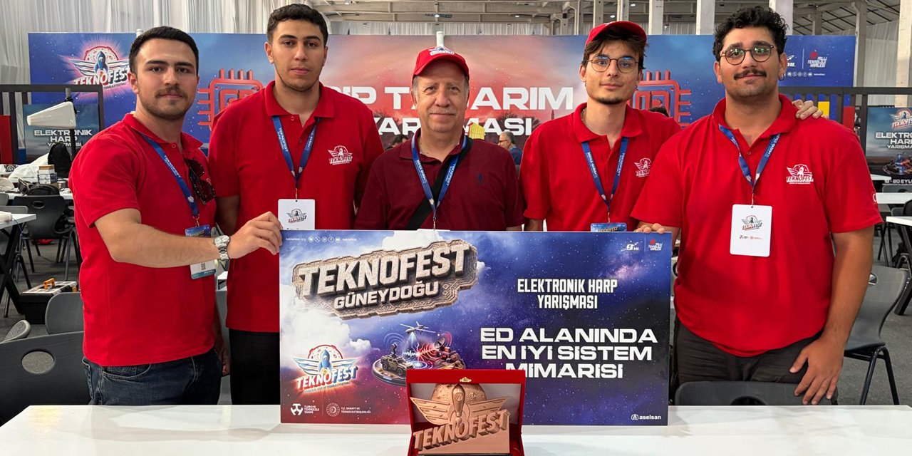 Mühendislik öğrencilerinin elektronik harp alanında geliştirdiği sisteme ödül