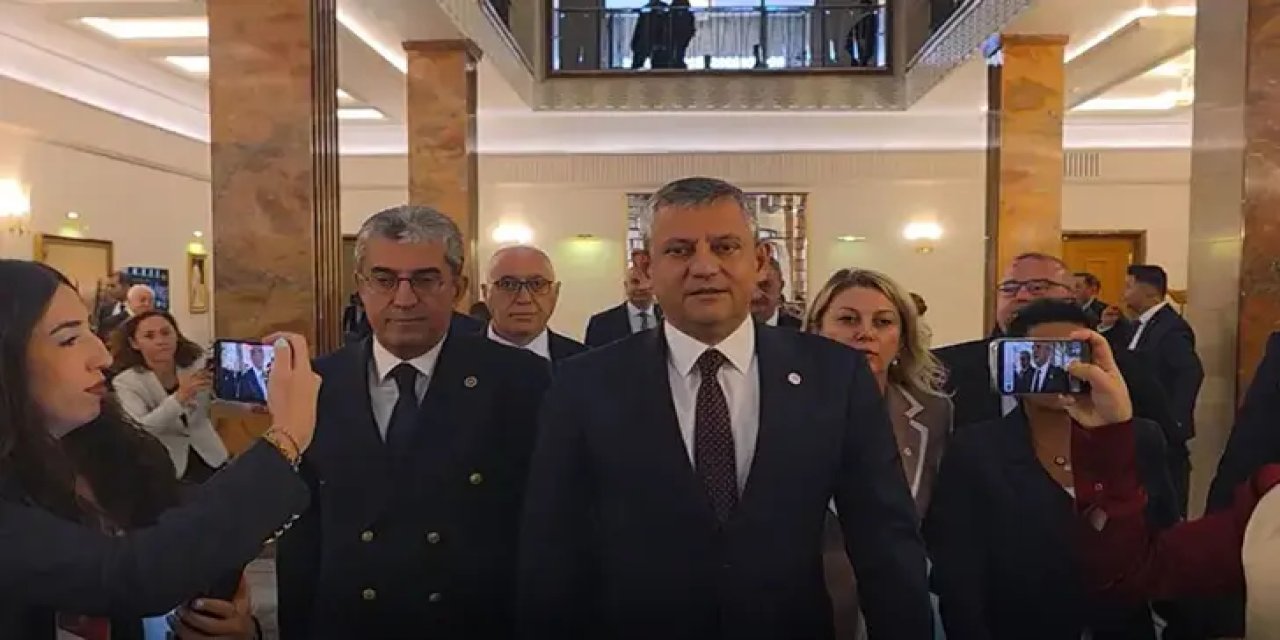 Özgür Özel'den genel kurulu terk etmelerine ilişkin açıklama