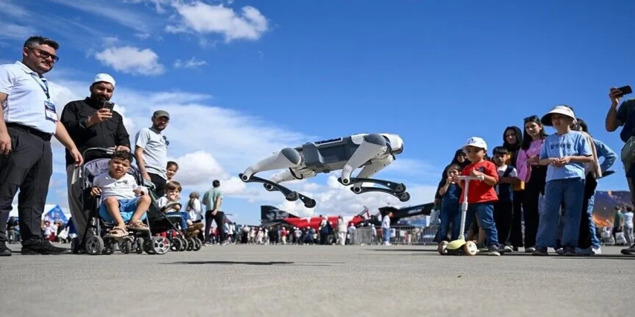 Şanlıurfalı çocuklar TEKNOFEST'in robot köpeğine "İsot" ismini verdi