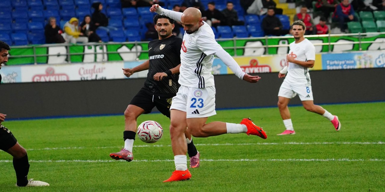 Çaykur Rizespor, hazırlık maçında Boluspor’u farklı geçti