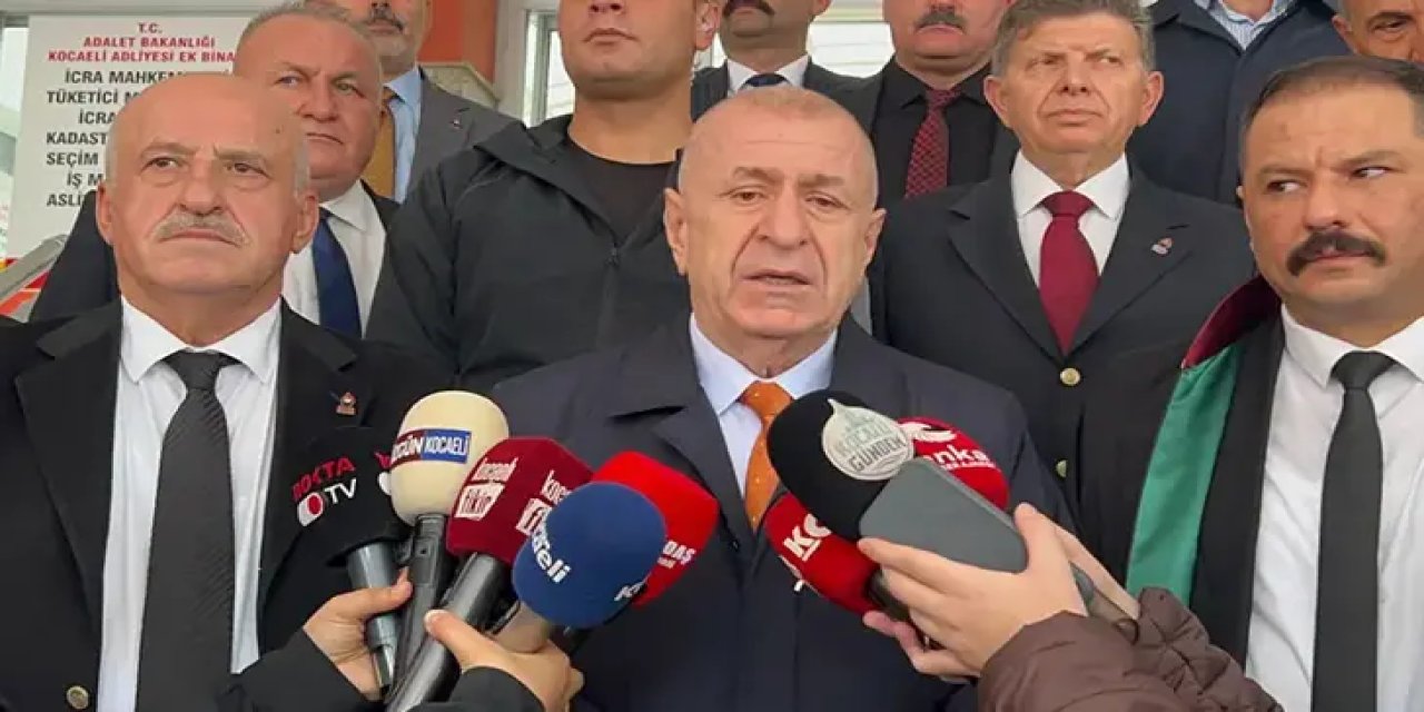 Ümit Özdağ: Soruşturmanın henüz kamuoyuna yansımayan yönleri var