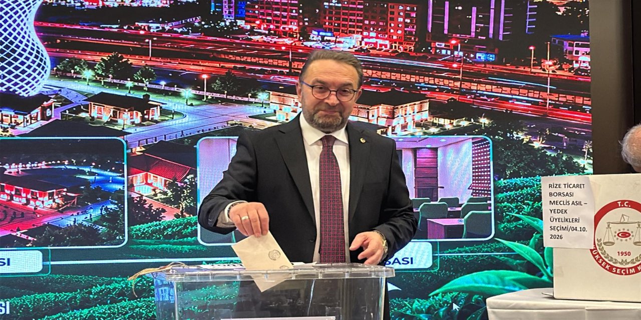 Rize Ticaret Borsası Sandık Başında: Mehmet Erdoğan Yeni Dönem İçin Güven Tazeliyor