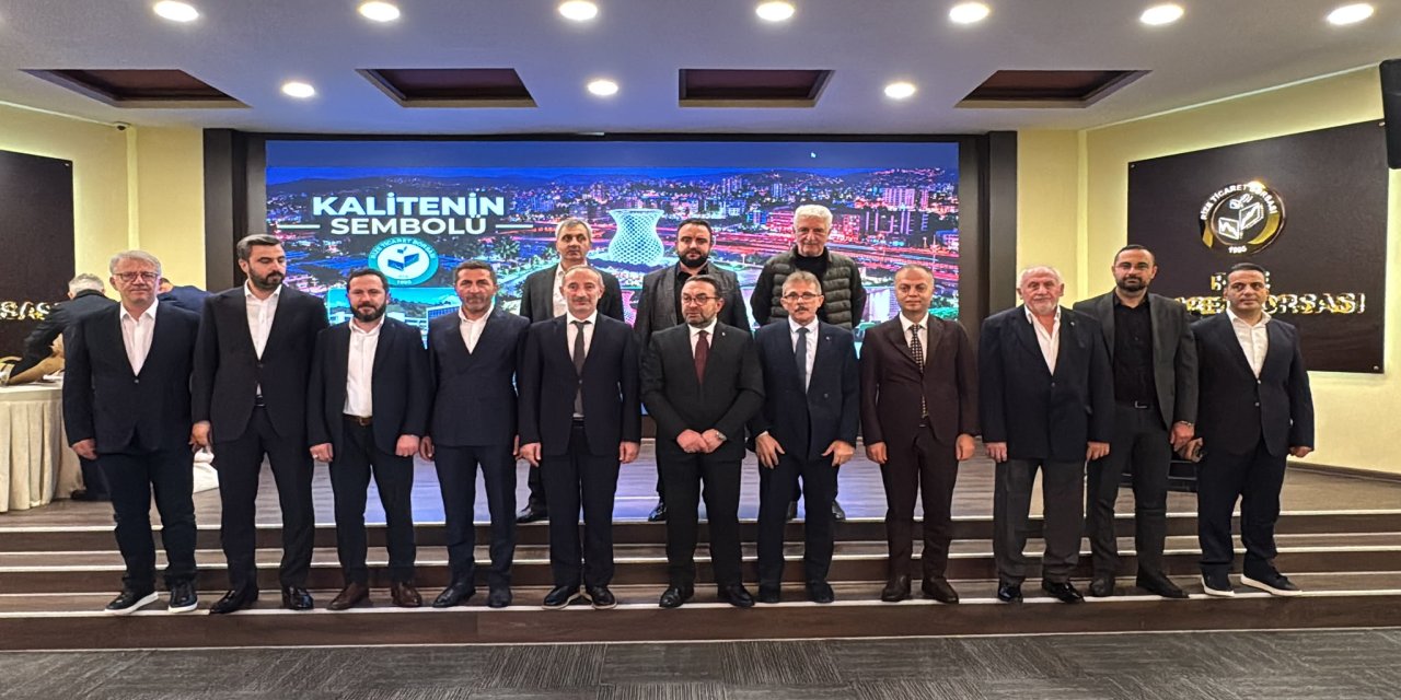 Rize Ticaret Borsasında Başkanlığa 5. Kez Mehmet Erdoğan Seçildi