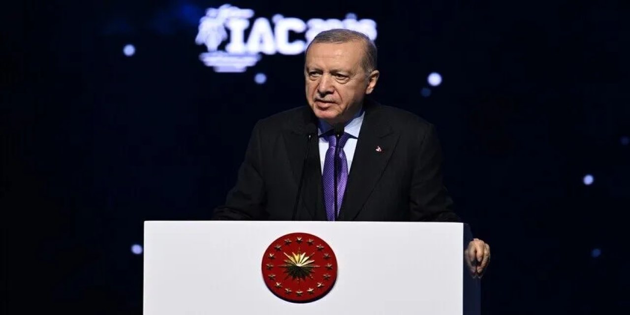 Cumhurbaşkanı Erdoğan: Türkiye'nin uzay yarışında geri kalmasına asla müsaade etmedik