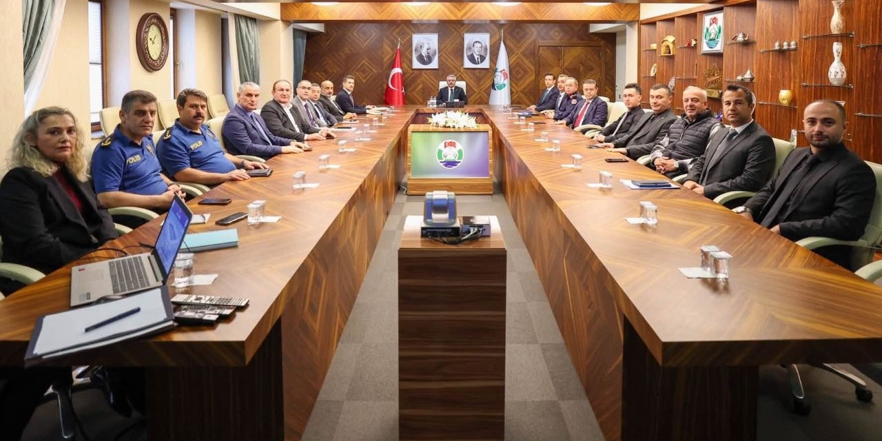 Fenerbahçe Maçı Öncesi İl Spor Güvenlik Kurulu Toplandı