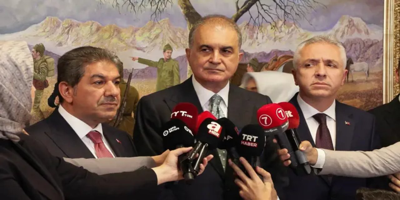 AK Parti Sözcüsü Ömer Çelik: Biz siyasi lince de karşıyız, siyasi örtbas etmeye de karşıyız