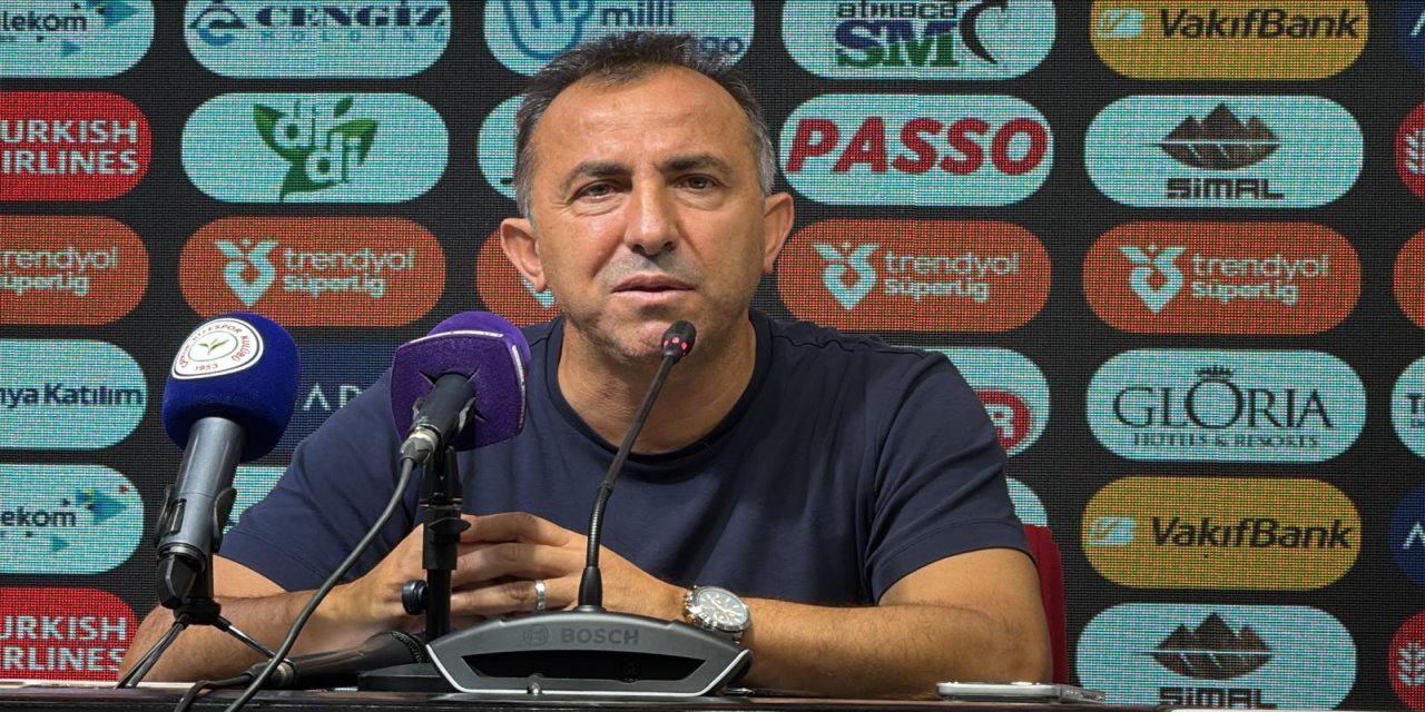 Recep Uçar: "Oyun anlamında kaybetmediğimiz ama skor alamadığımız bir iç saha maçı oynadık"