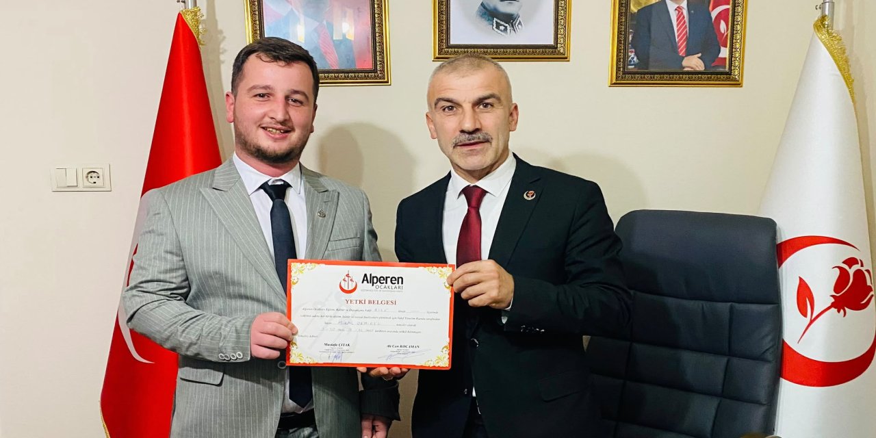 Alperen Ocakları Rize İl Başkanlığı'nda Bayrak Değişimi Gerçekleşti