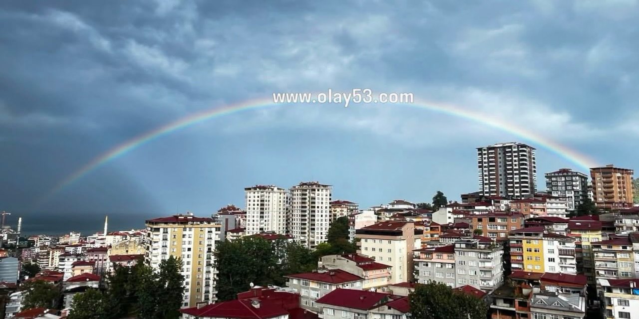 Rize'de Gökkuşağı Şöleni