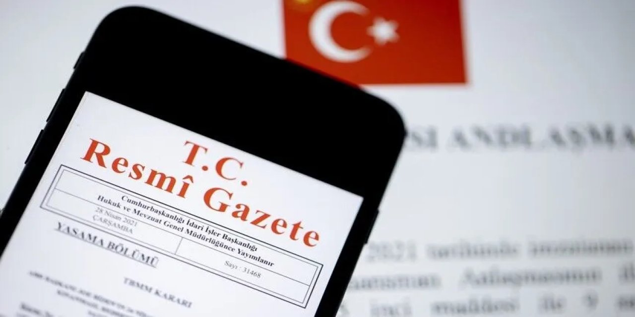 Bazı atama ve görevden alma kararları Resmi Gazete'de
