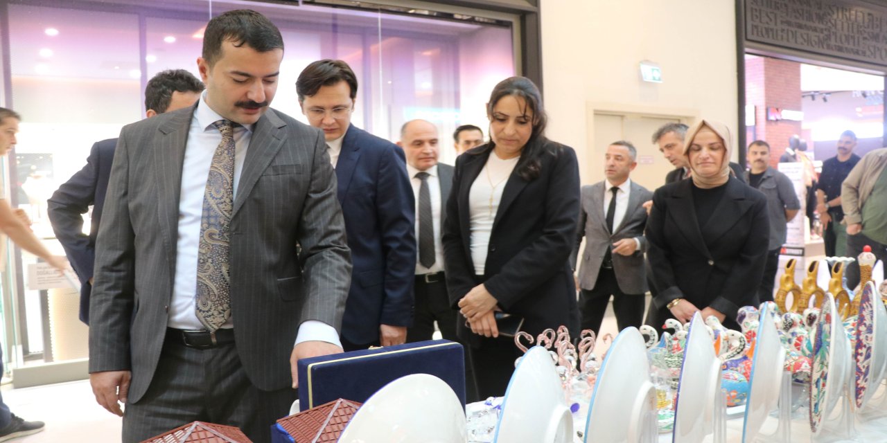 Rize'de "üretimden topluma işyurtları" sergisi açıldı