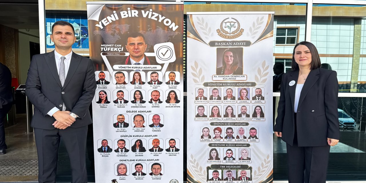 Rize Barosu'nda Tarihi Seçim: İlk Kadın Aday Kulaksız ile Tüfekçi Yarışıyor