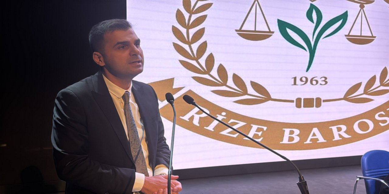 Rize Barosu’nda Kongre Heyecanı: Mehmet Can Tüfekçi’den 'Değişim ve Ortak Akıl' Vurgusu