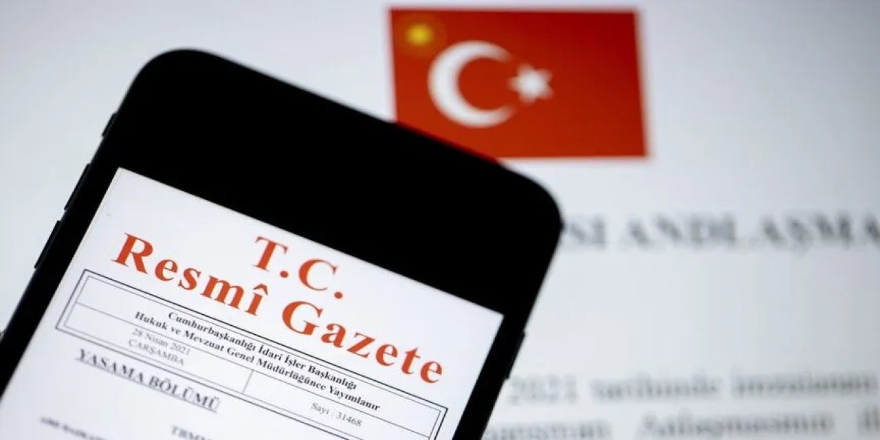 Cumhurbaşkanlığı tarafından yapılan atamalar Resmi Gazete'de