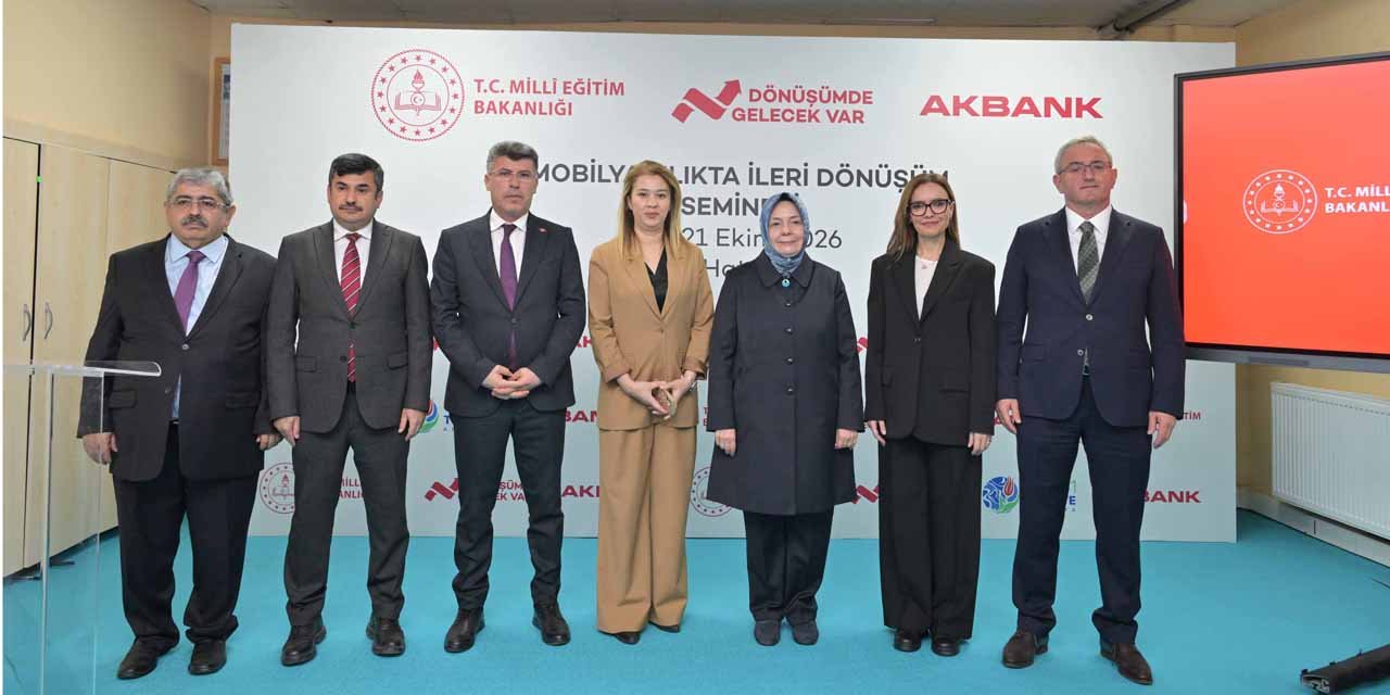 Milli Eğitim Bakanlığı ve Akbank ileri dönüşümü mesleki eğitime taşıyor