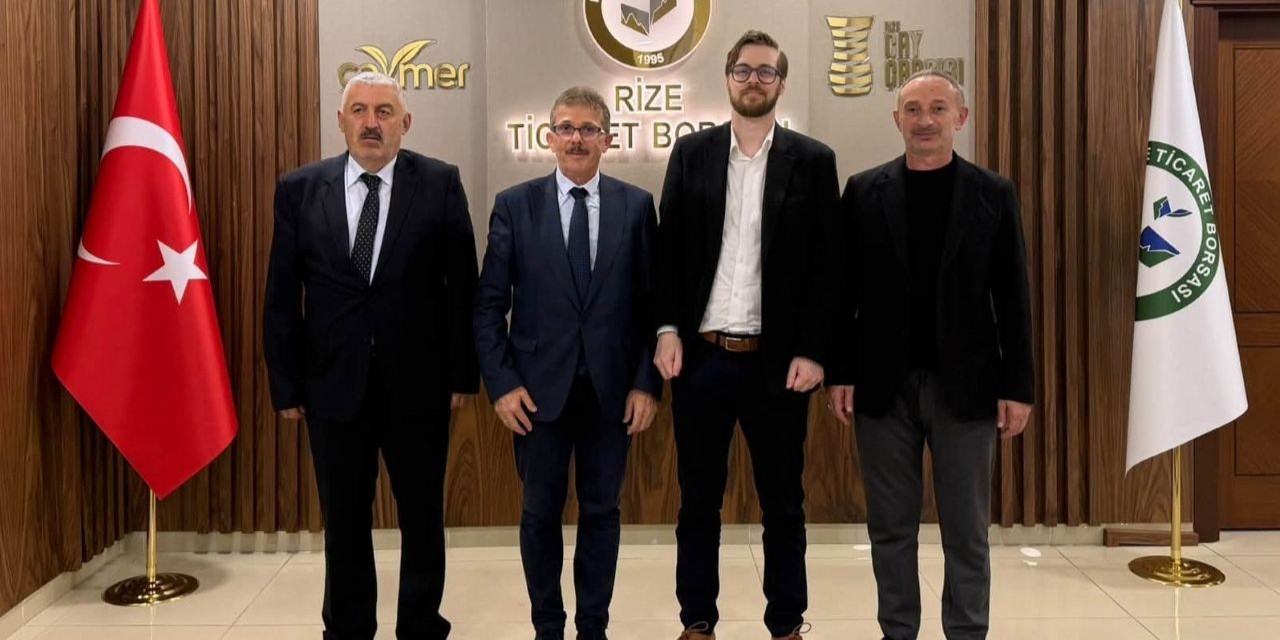 ABD Ankara Büyükelçiliği'nden Rize Ticaret Borsası'na Çay Ziyareti