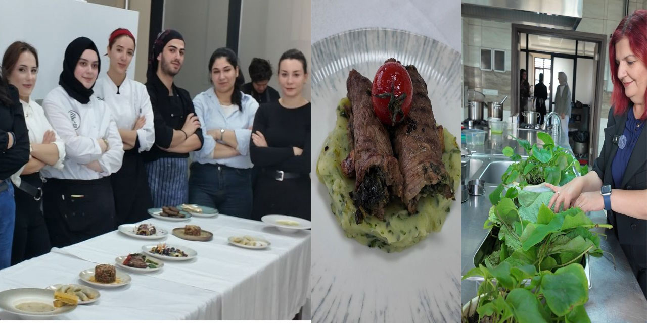 RTEÜ Öğrencileri Kaldırık Otlu Yemeklerini Yarıştırdı
