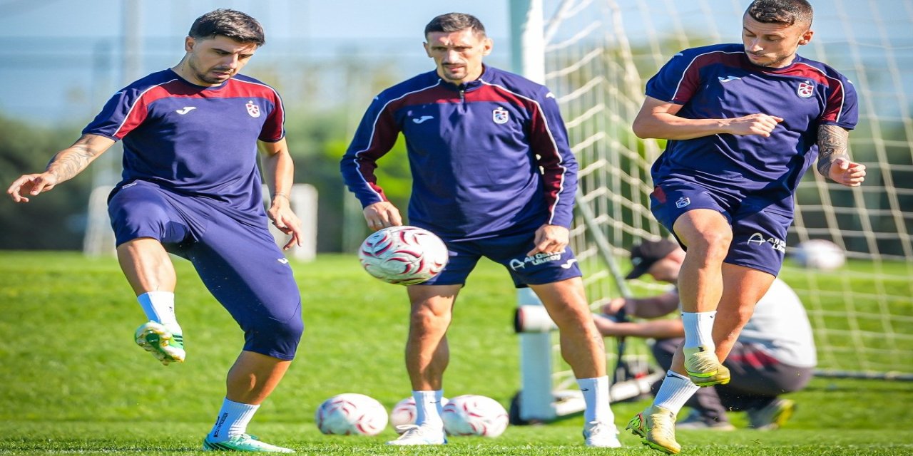 Trabzonspor, Çaykur Rizespor maçı hazırlıklarına başladı