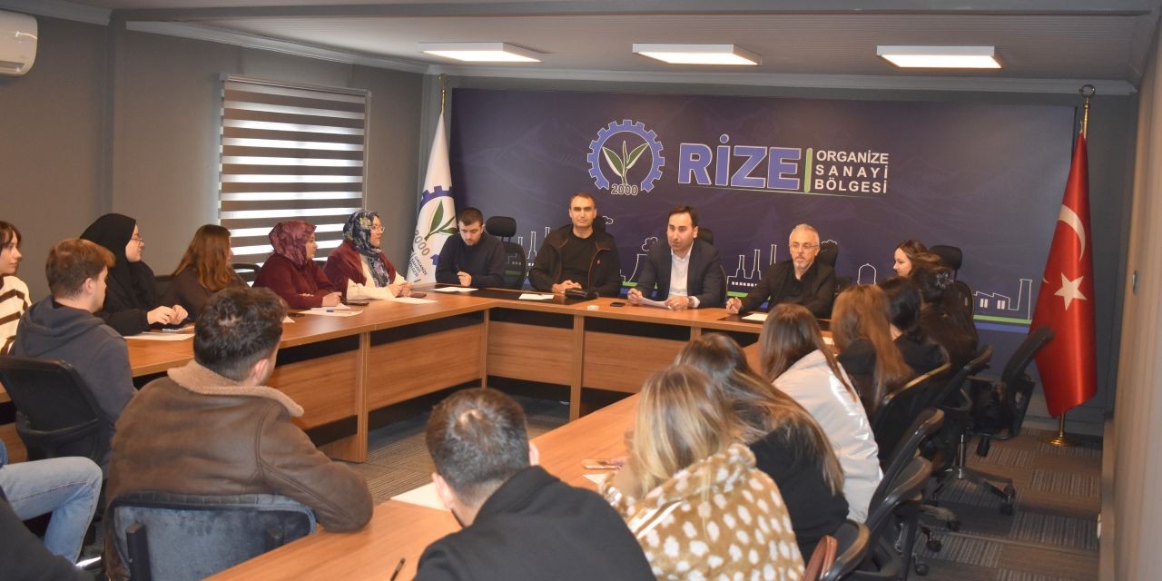Atatürk Üniversitesi'nden Rize OSB'ye Ziyaret