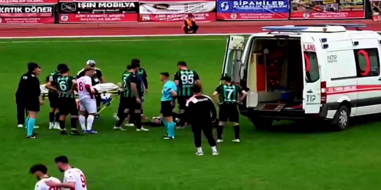 Maçın son dakikalarında fenalaşan futbolcu kalp krizi geçirdi