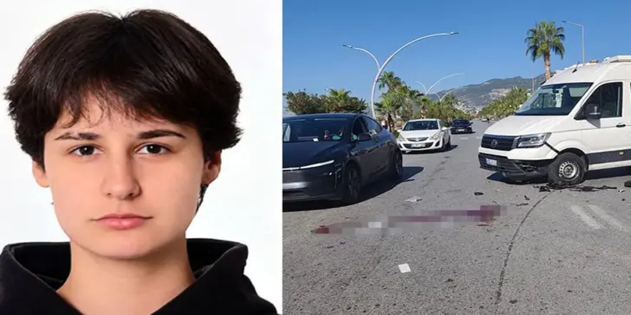 Minibüsle motosikletin çarpıştığı kazada üniversiteli Yağnur hayatını kaybetti
