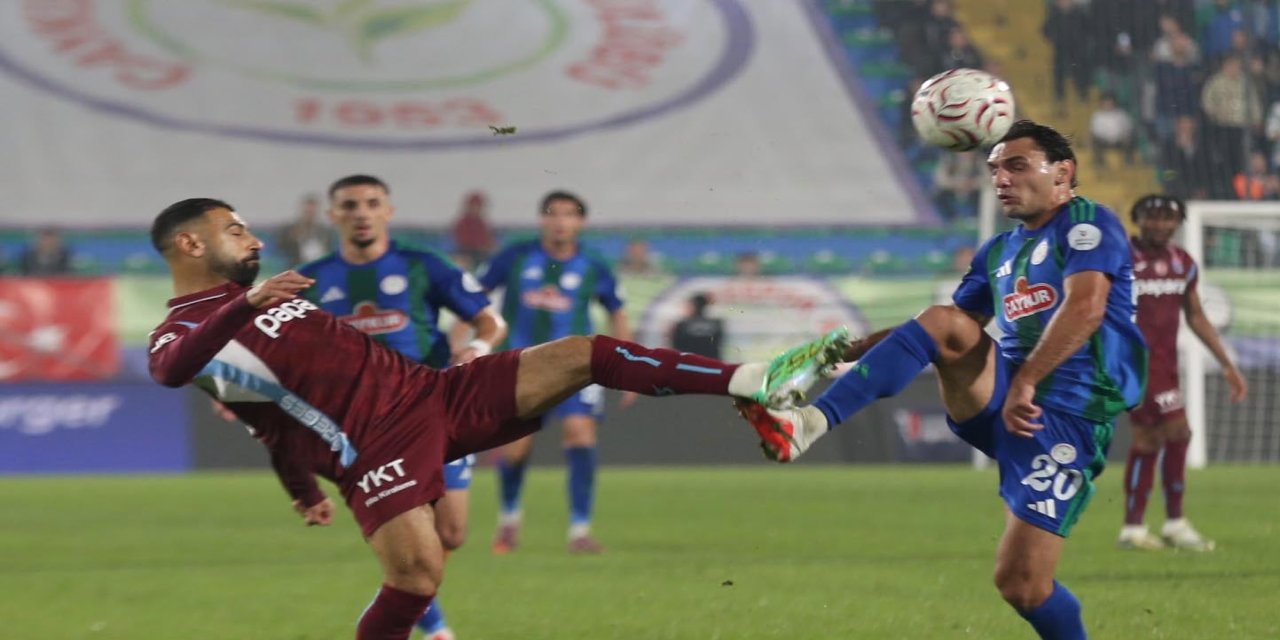 Çaykur Rizespor Evde Yok: Bu Kez Trabzonspor'a 4-3 Yenildi