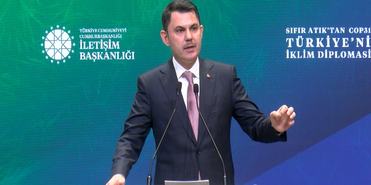 Bakan Kurum: COP31 ile kıtalararası köprü kuracağız