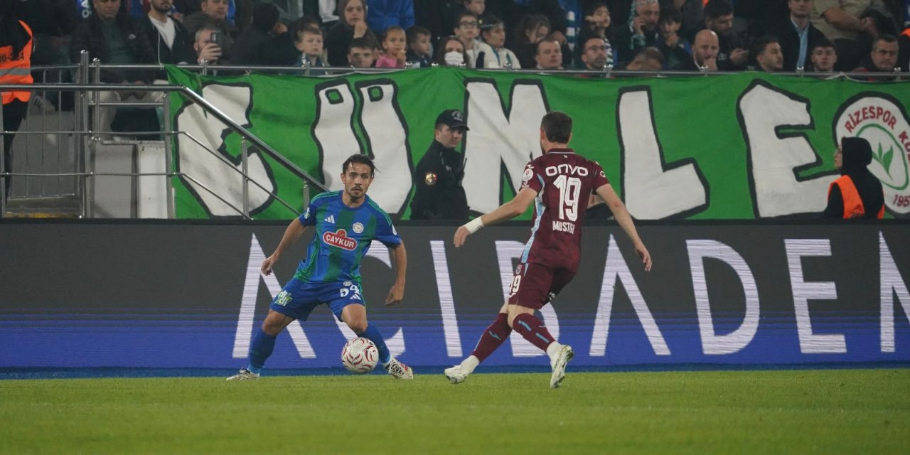 Çaykur Rizespor ve Trabzonspor PFDK'lık Oldu!