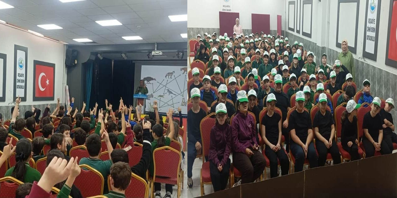 Rize'de Öğrencilere Doğa Eğitimi Verildi