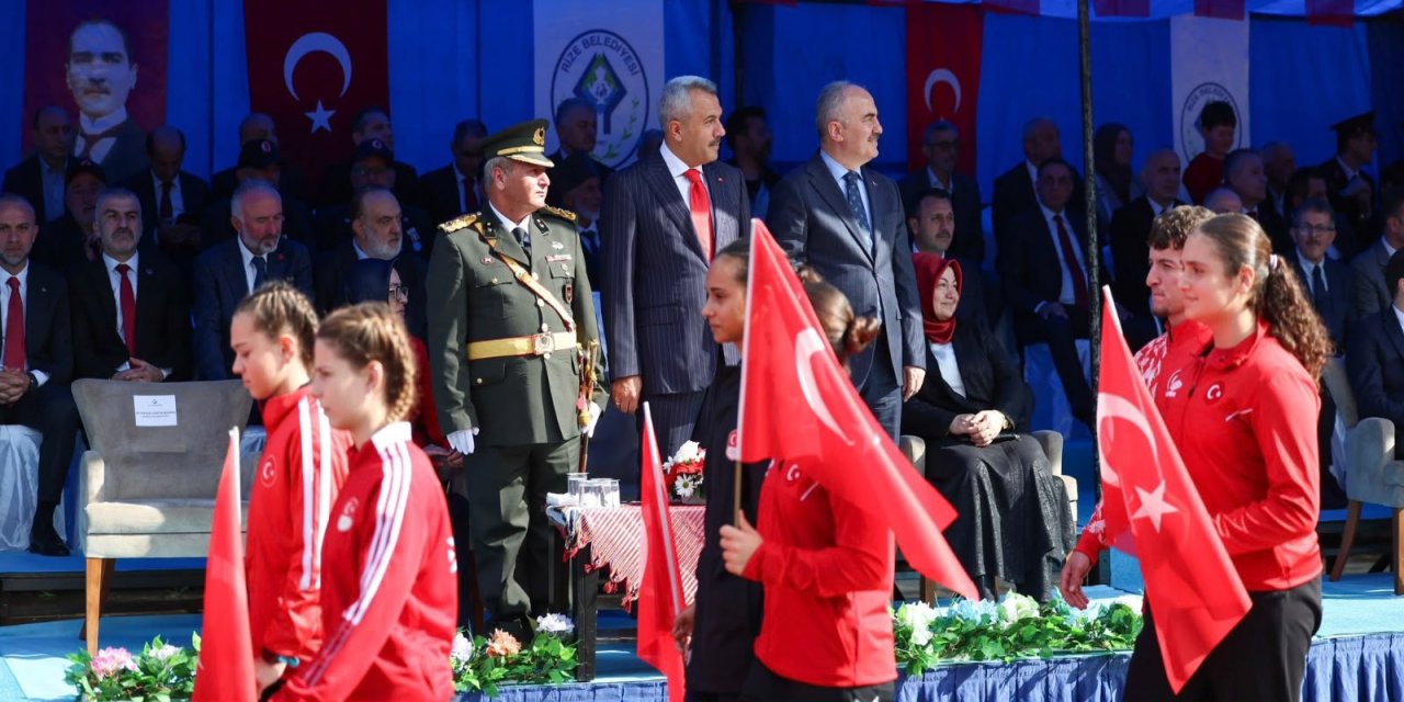 Cumhuriyet'in 103. Yılı Rize’de Kutlandı
