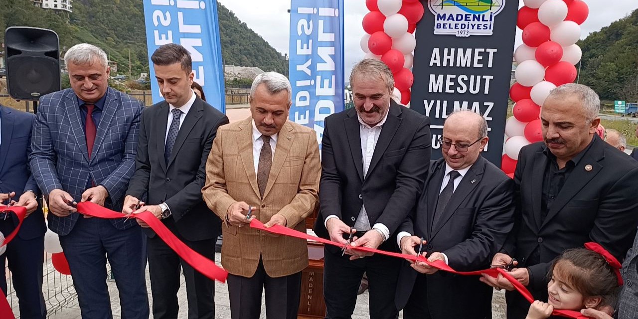 Madenli'den Vefa Örneği: Ahmet Mesut Yılmaz Bulvarı Açıldı