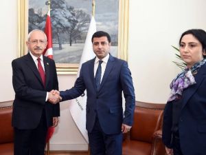 Kılıçdaroğlu-demirtaş Görüşmesi Başladı