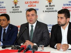 Ak Parti Düzce İl Başkanlığından Taraf Gazetesine Suç Duyurusu
