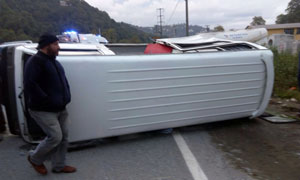 Trabzon’da Trafik Kazası: 7 Yaralı