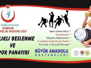 Samsun’da “Sağlıklı Beslenme Ve Spor Panayırı” Düzenlenecek