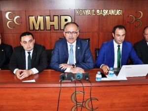 Mhp’den Konya’da Anket Çalışması