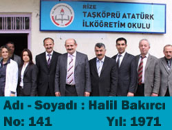 Bakırcı Mezun Olduğu Okulda