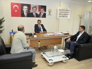 Çevre Ve Şehircilik Bakanı İdris Güllüce, 1. Bölge Eçim Koordinasyon Merkezi’ni Ziyaret Etti