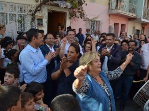 Roman Mahallesinde Davullu Zurnalı Seçim Çalışması